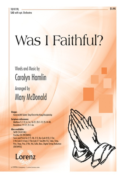 Was I Faithful? image number null