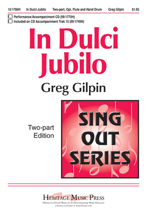 Book cover for In Dulci Jubilo