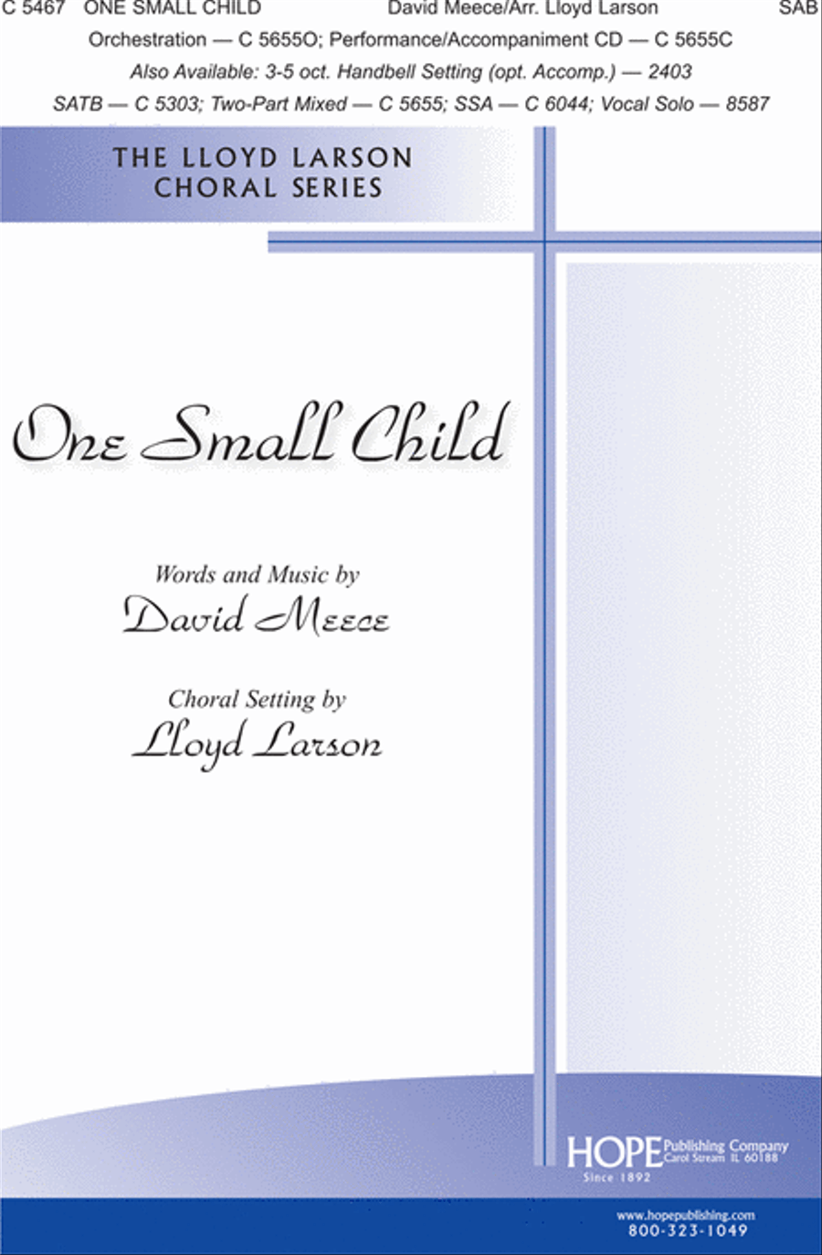 One Small Child 3-Part scores gallery preview page 1