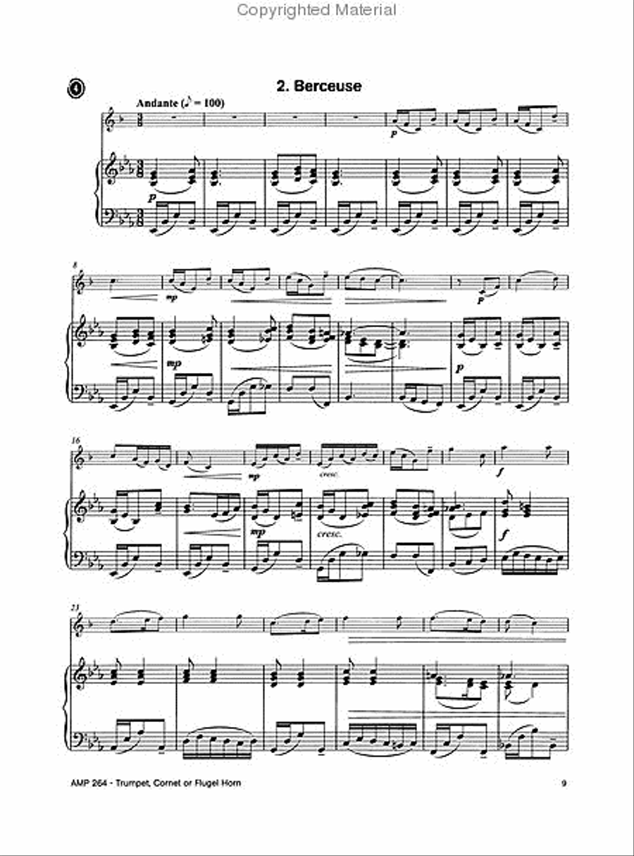 Super Solos for Trumpet, Cornet or Flugel Horn Cornet scores gallery preview page 3
