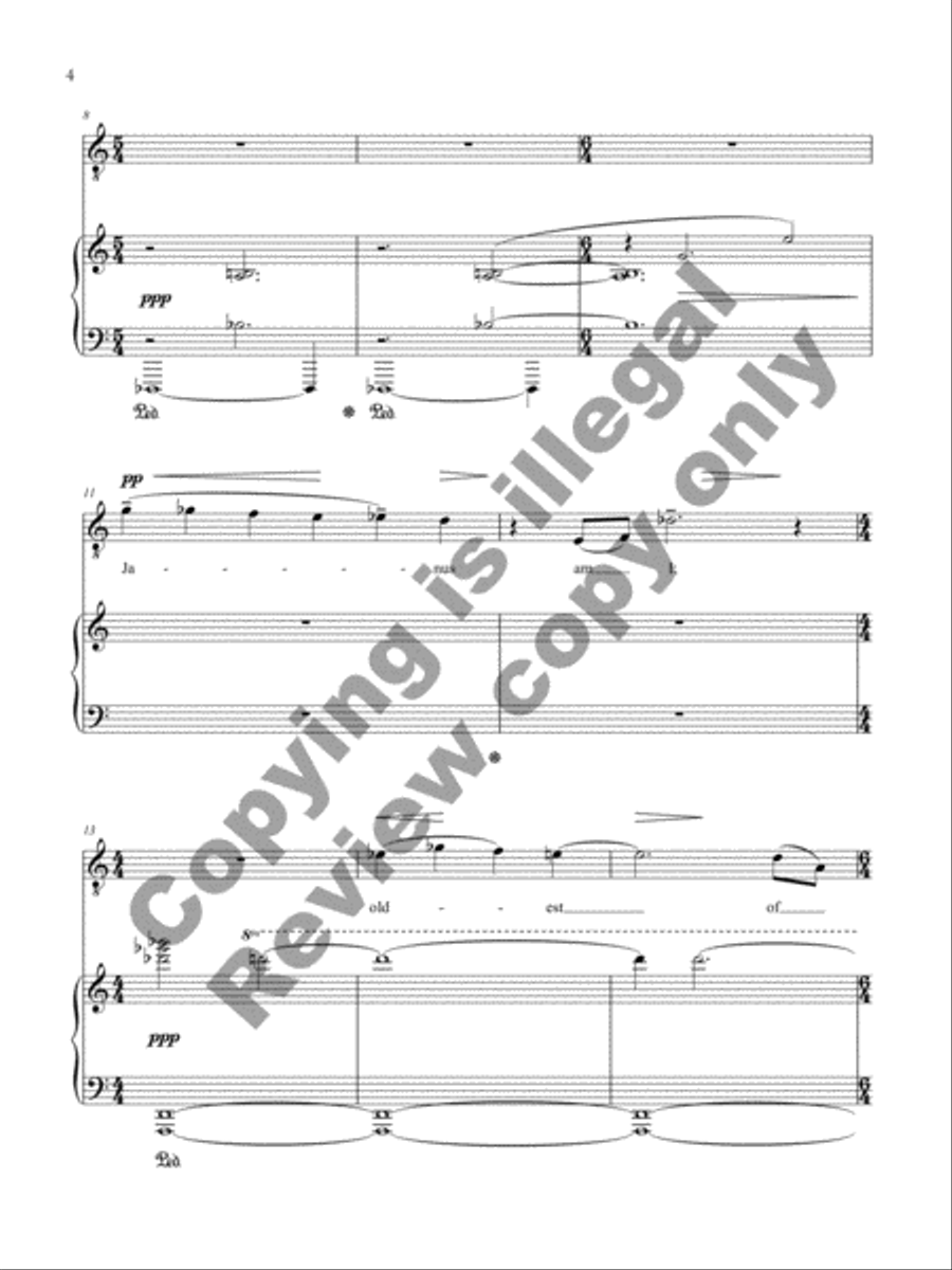 The Poet's Calendar Tenor Voice scores gallery preview page 26