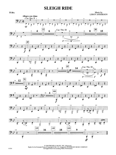 Sleigh Ride: Tuba
