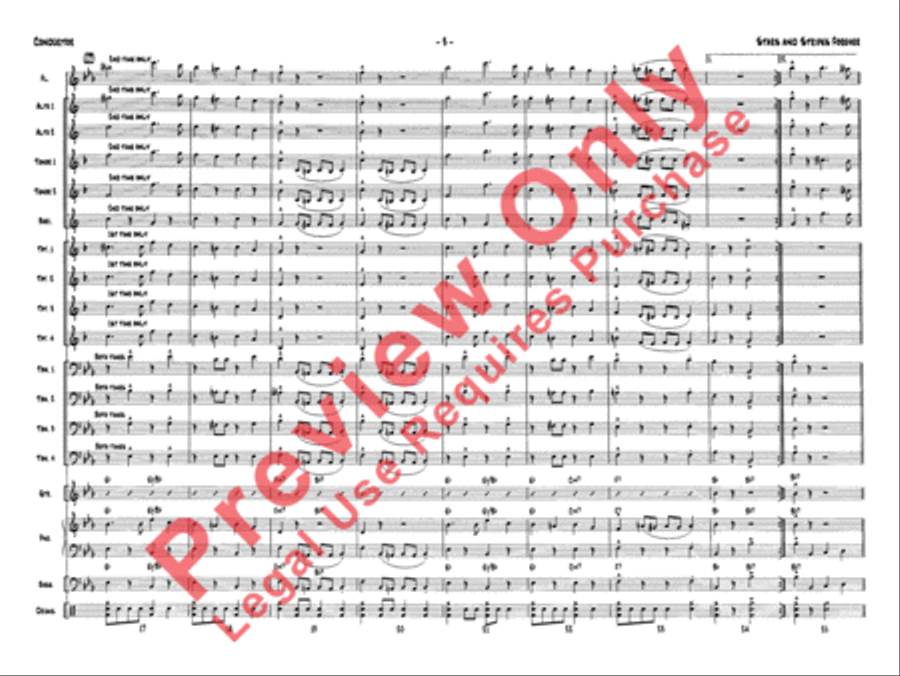 Give It All You Got Marching Band scores gallery preview page 7