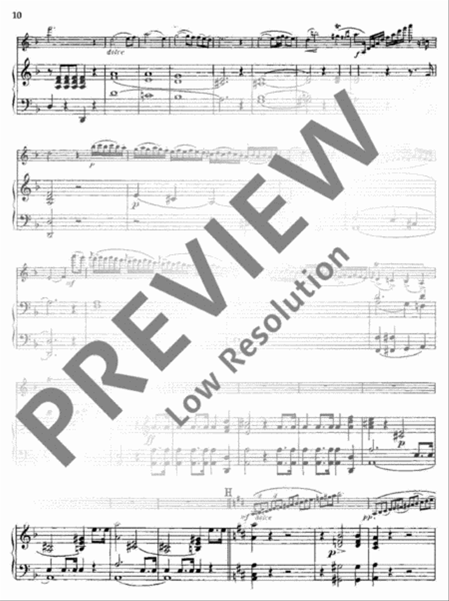 Concerto N°19 D minor Piano scores gallery preview page 11