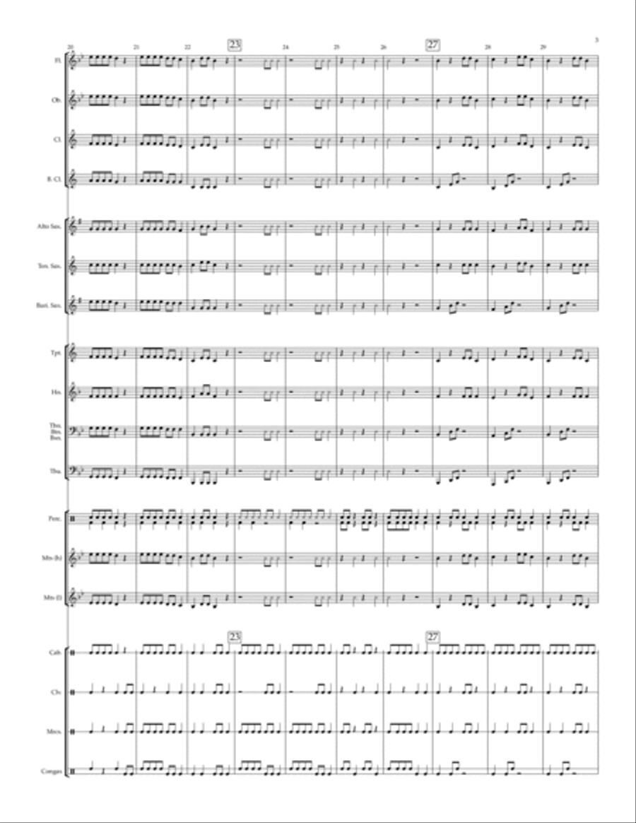 Island Breeze - for concert band Concert Band scores gallery preview page 5