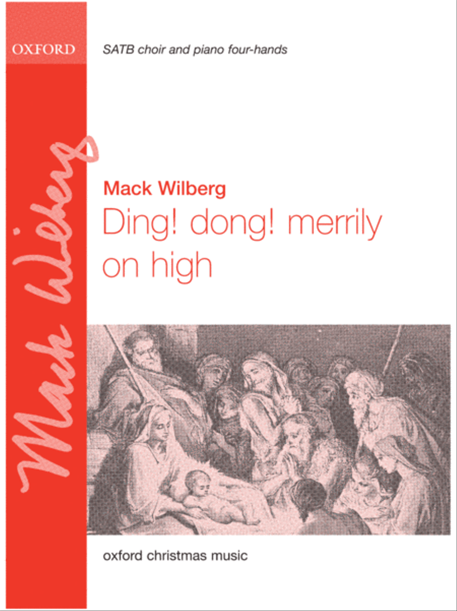 Ding! dong! merrily on high 4-Part scores gallery preview page 1