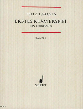 Book cover for Erstes Klavierspiel 2