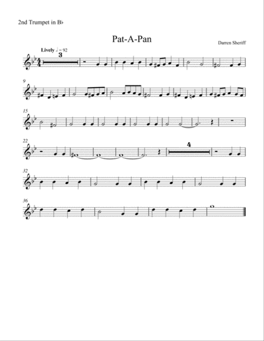 Pat a Pan Brass Ensemble scores gallery preview page 5