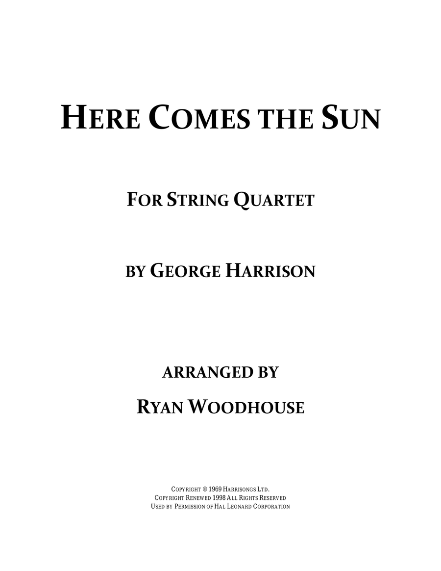 Book cover for Here Comes The Sun