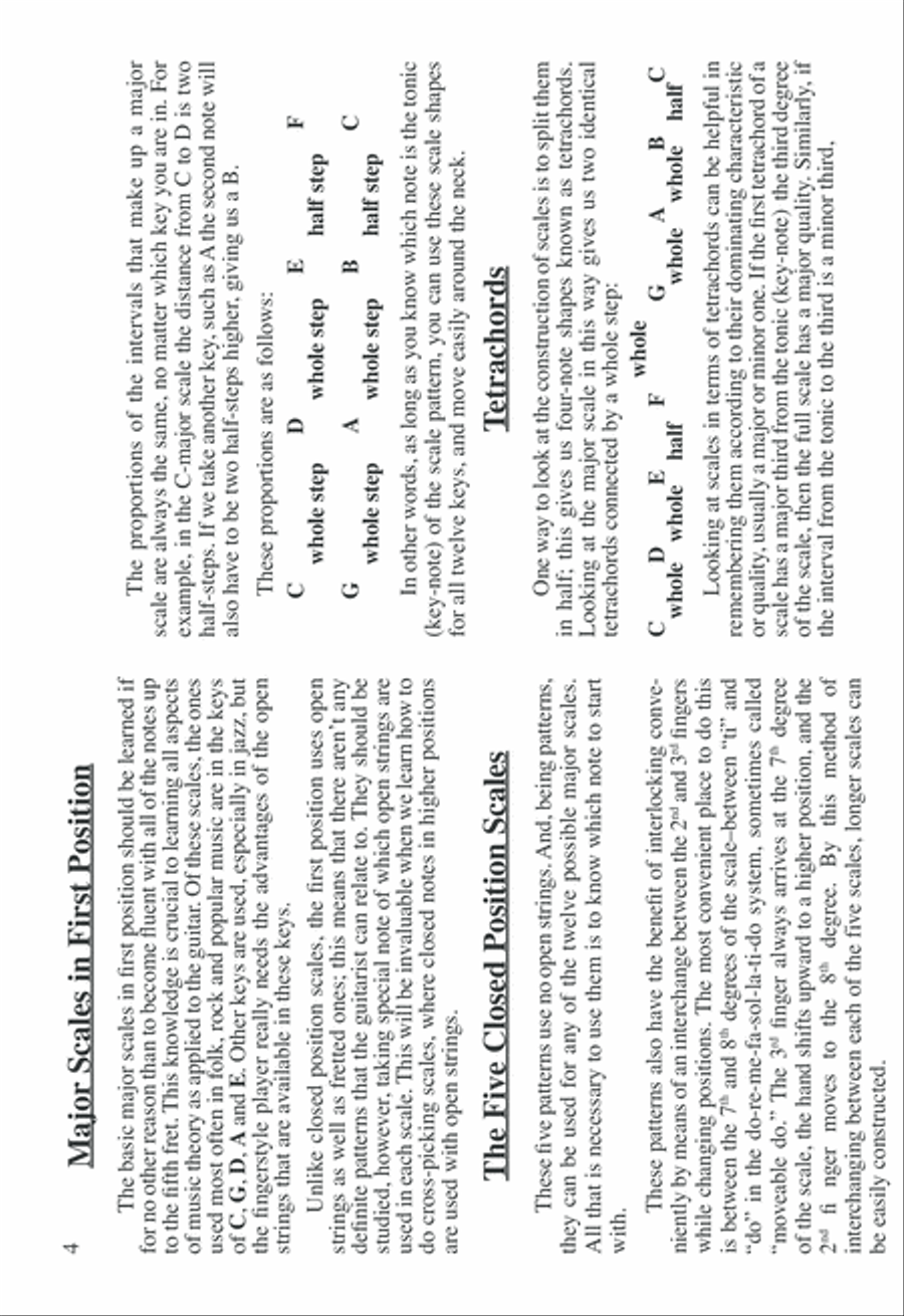 Fingerpicking Scales Fingerpicking Guitar scores gallery preview page 5