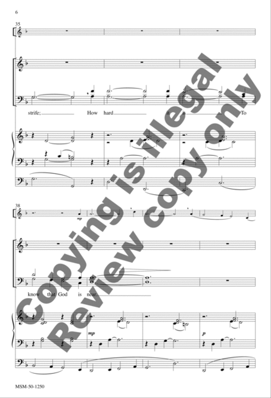 Still Shining in the Holy Light 4-Part scores gallery preview page 6
