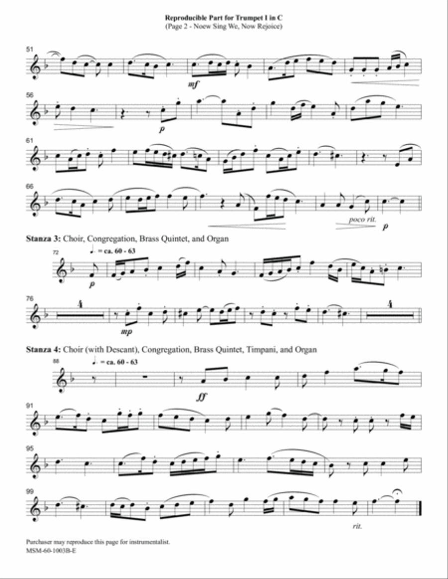 Now Sing We, Now Rejoice Choir scores gallery preview page 4