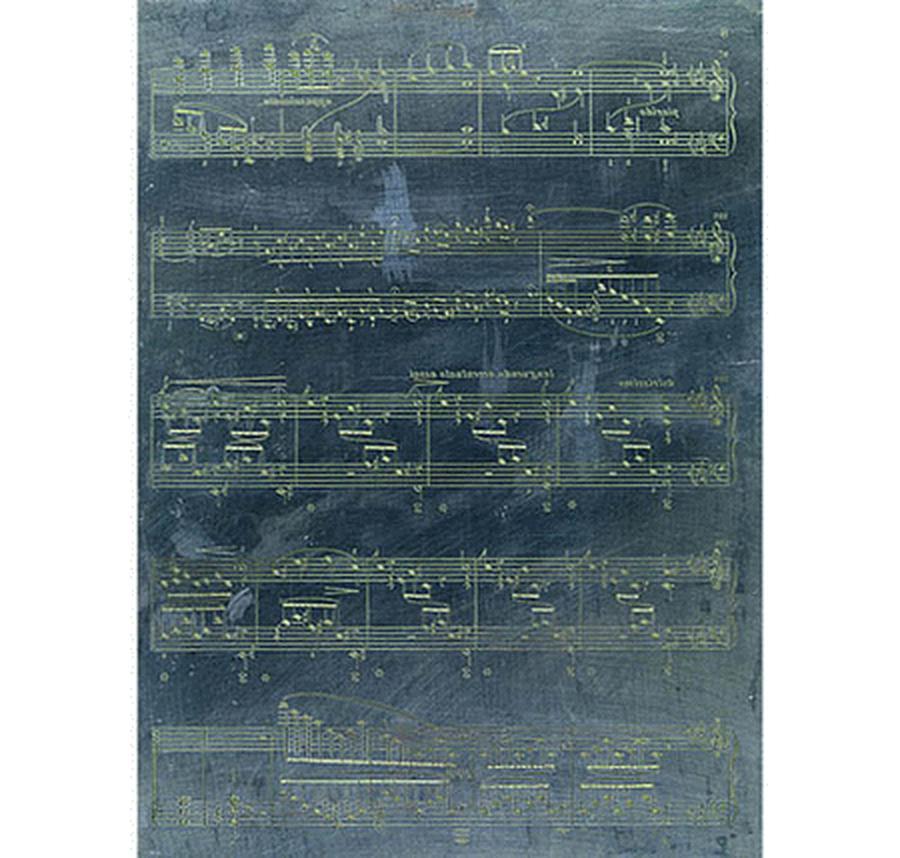 Original Music Engraving Plate