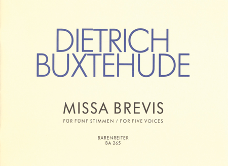 Missa brevis for Five Voices