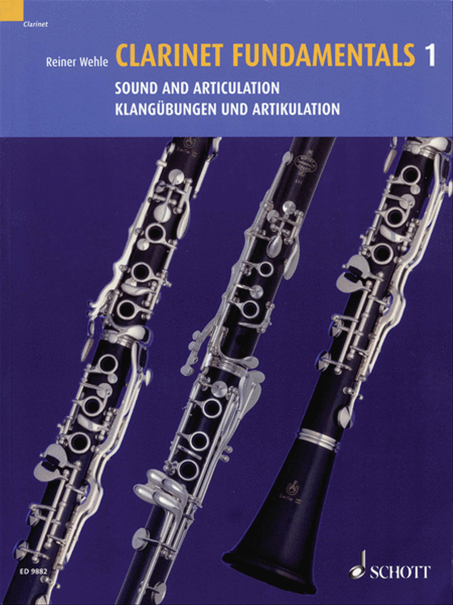 Clarinet Fundamentals – Volume 1 Clarinet Solo scores gallery preview page 1