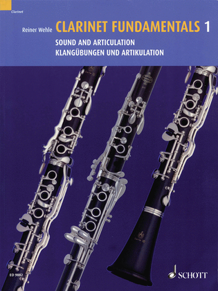 Book cover for Clarinet Fundamentals – Volume 1