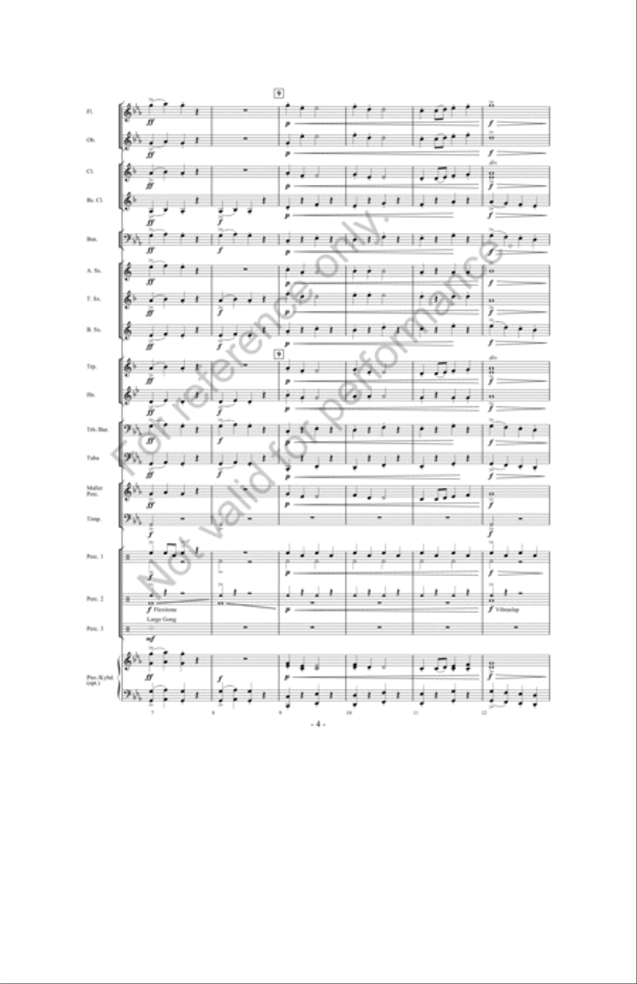 Creature Feature Creature Feature Concert Band scores gallery preview page 3