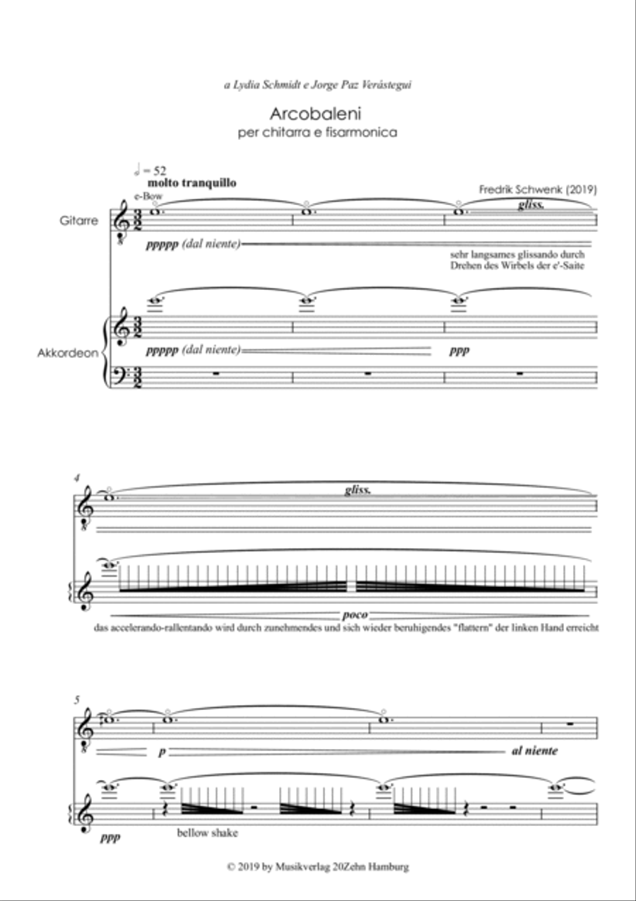Arcobaleni Guitar scores gallery preview page 3