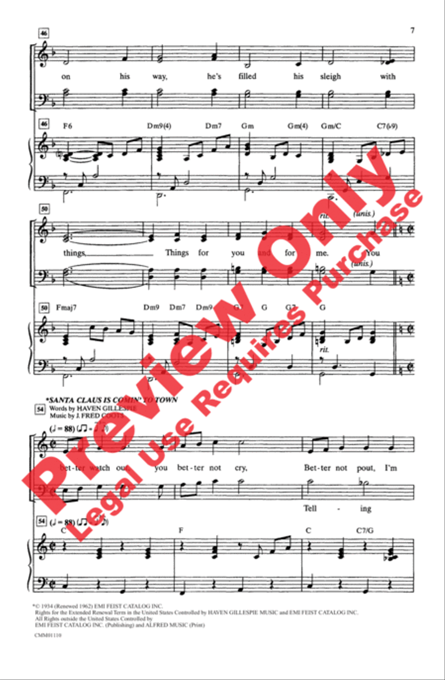 A Bit of Holiday Cheer A Bit of Holiday Cheer 4-Part scores gallery preview page 7