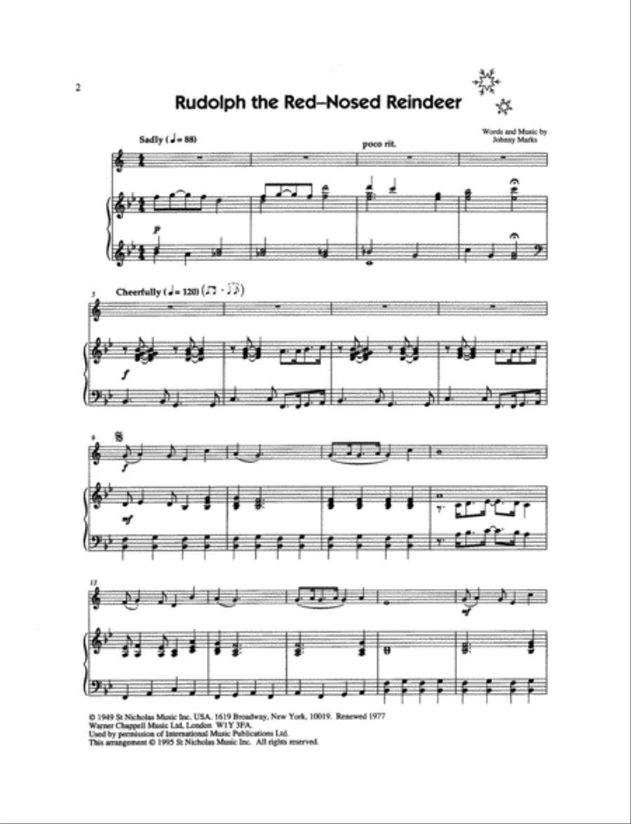 Christmas Jazzin' About for Trumpet Cornet scores gallery preview page 2
