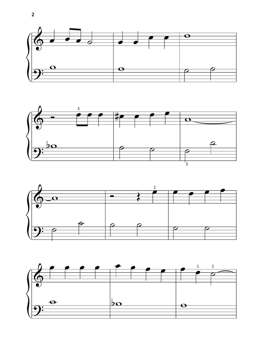 Where Everybody Knows Your Name Piano Solo scores gallery preview page 2