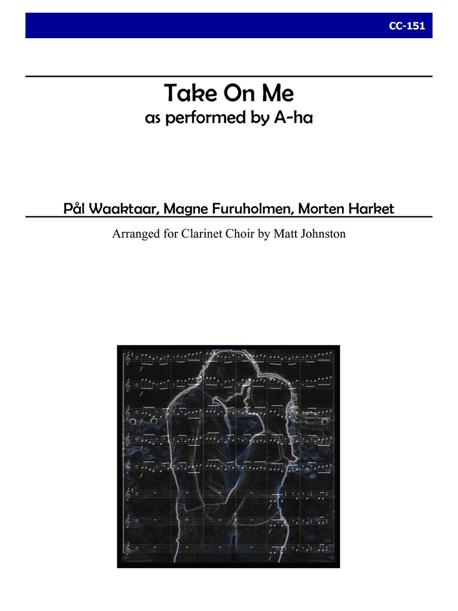 Take On Me for Clarinet Choir