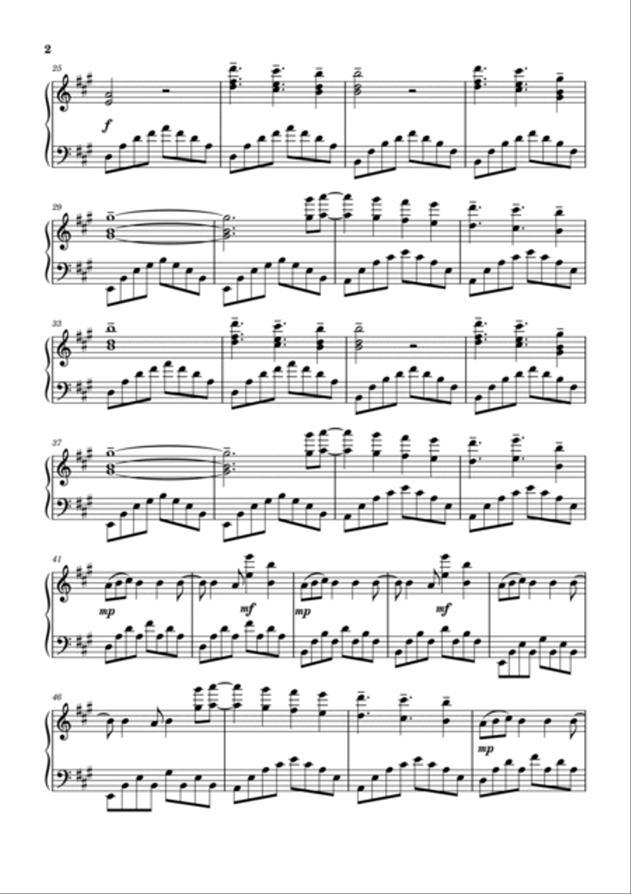 As It Was As It Was Part scores gallery preview page 2