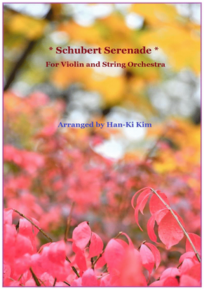 Book cover for Schubert Serenade (For S.Vn and Strings)