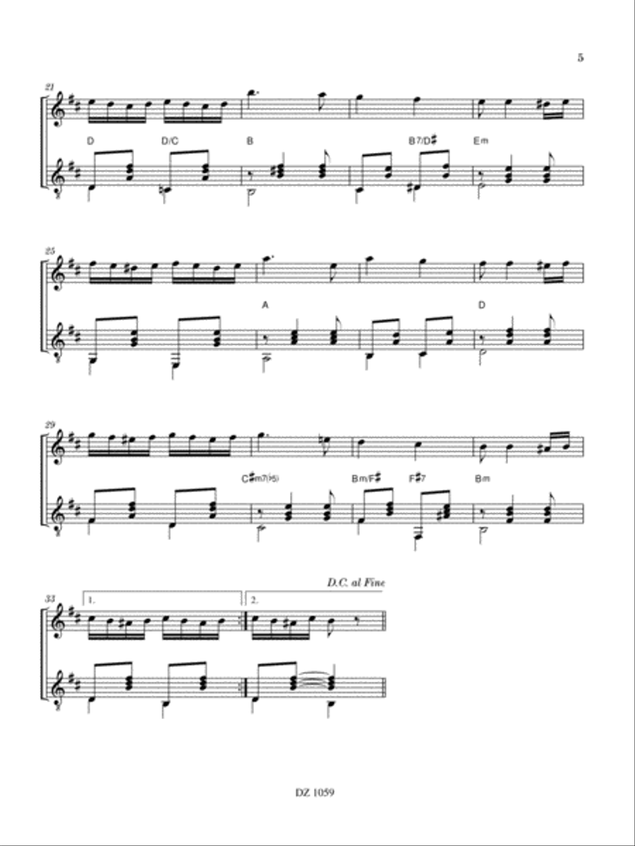 Collection du musicien pigiste, Musique d'ambiance, vol. 2 Violin scores gallery preview page 5