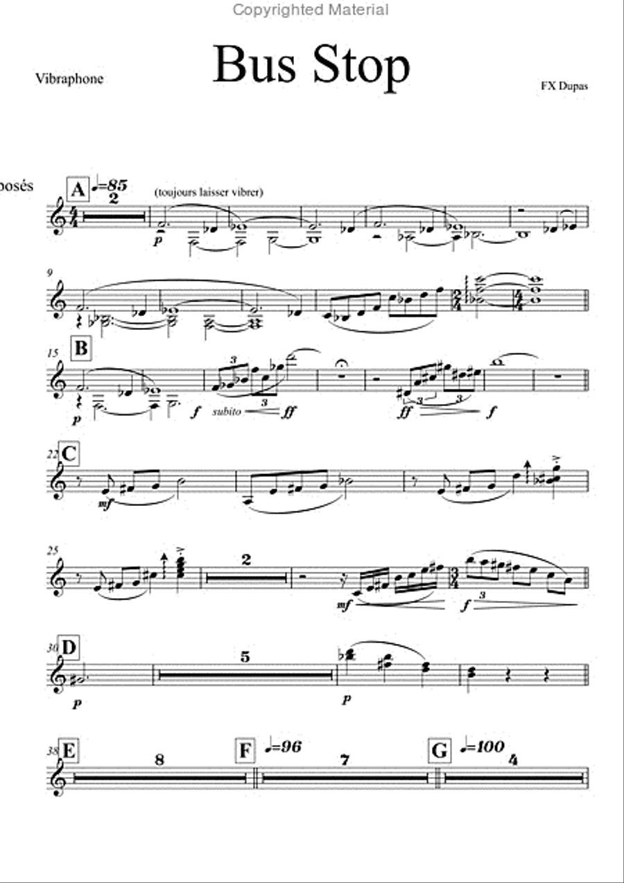 Bus Stop Concert Band scores gallery preview page 2