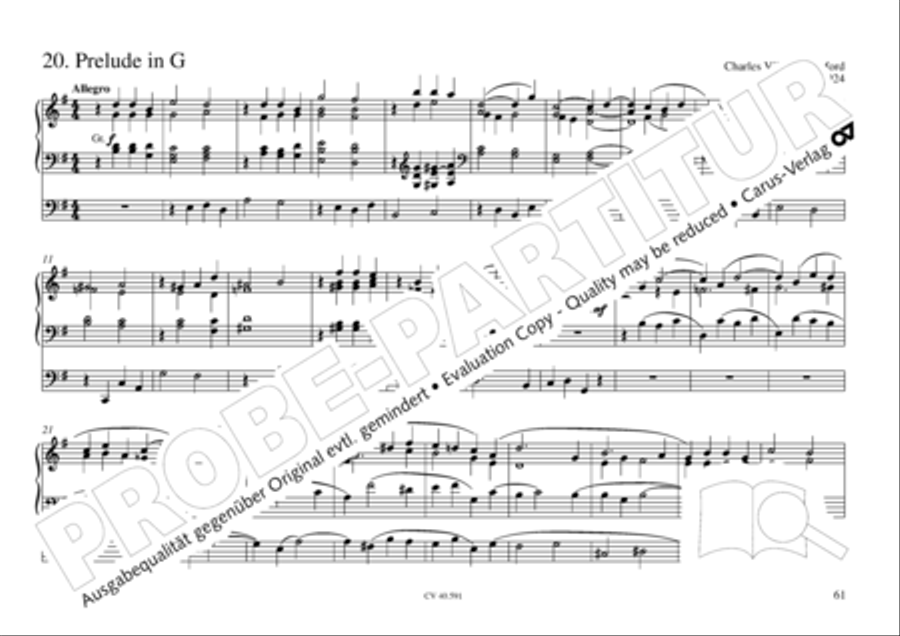 Free Organ Music from the Romantic Period, Vol. III (Freie Orgelmusik der Romantik, Band III) Organ scores gallery preview page 62