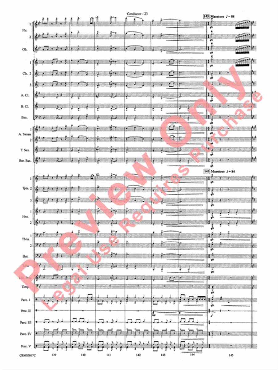 Happy Birthday Around the World Concert Band scores gallery preview page 26
