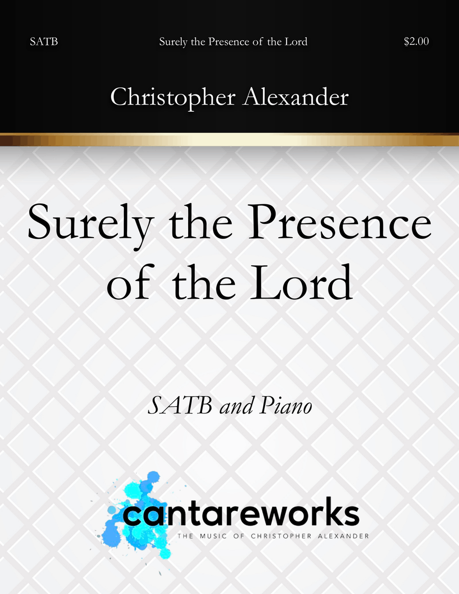 Surely The Presence Of The Lord Is In This Place 4-Part scores gallery preview page 1
