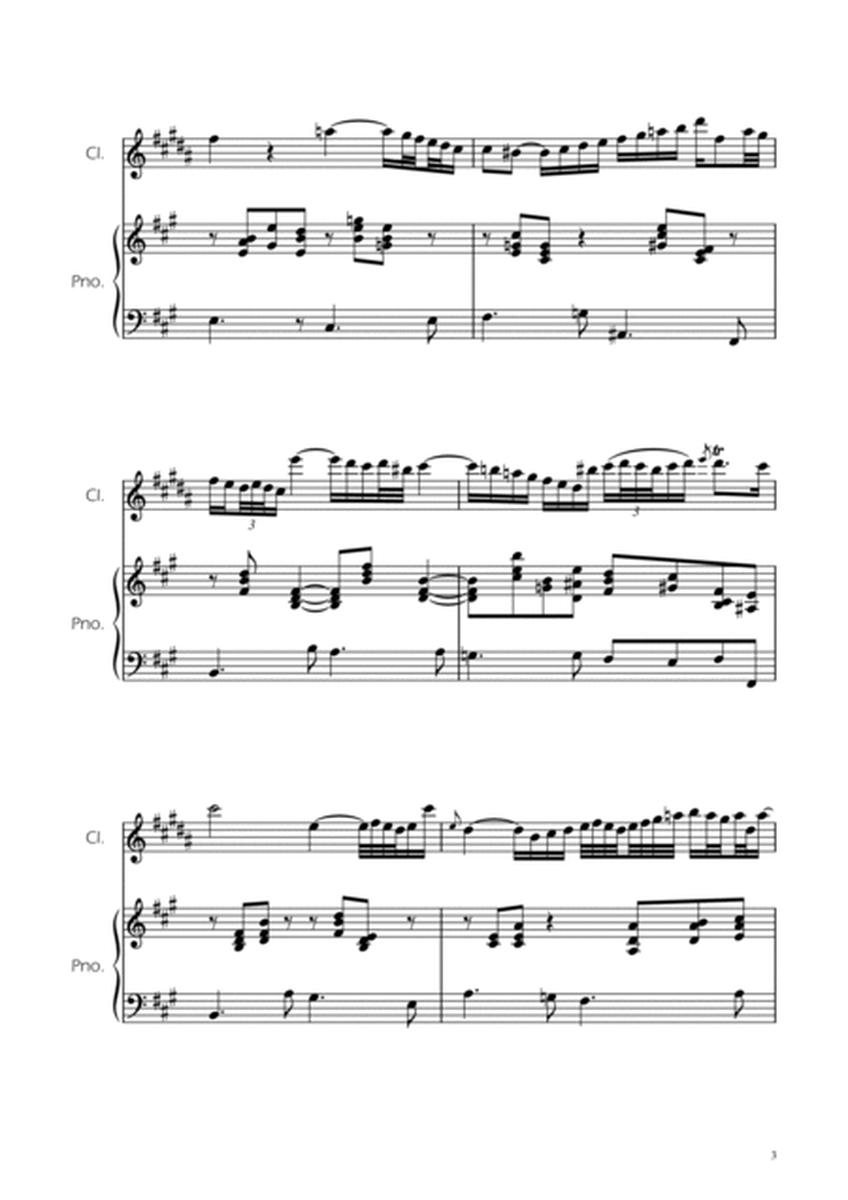 Arioso BWV 156 - Clarinet Solo w/ Piano image number null
