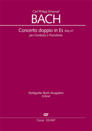 Concerto doppio per Cembalo e Pianoforte in Es