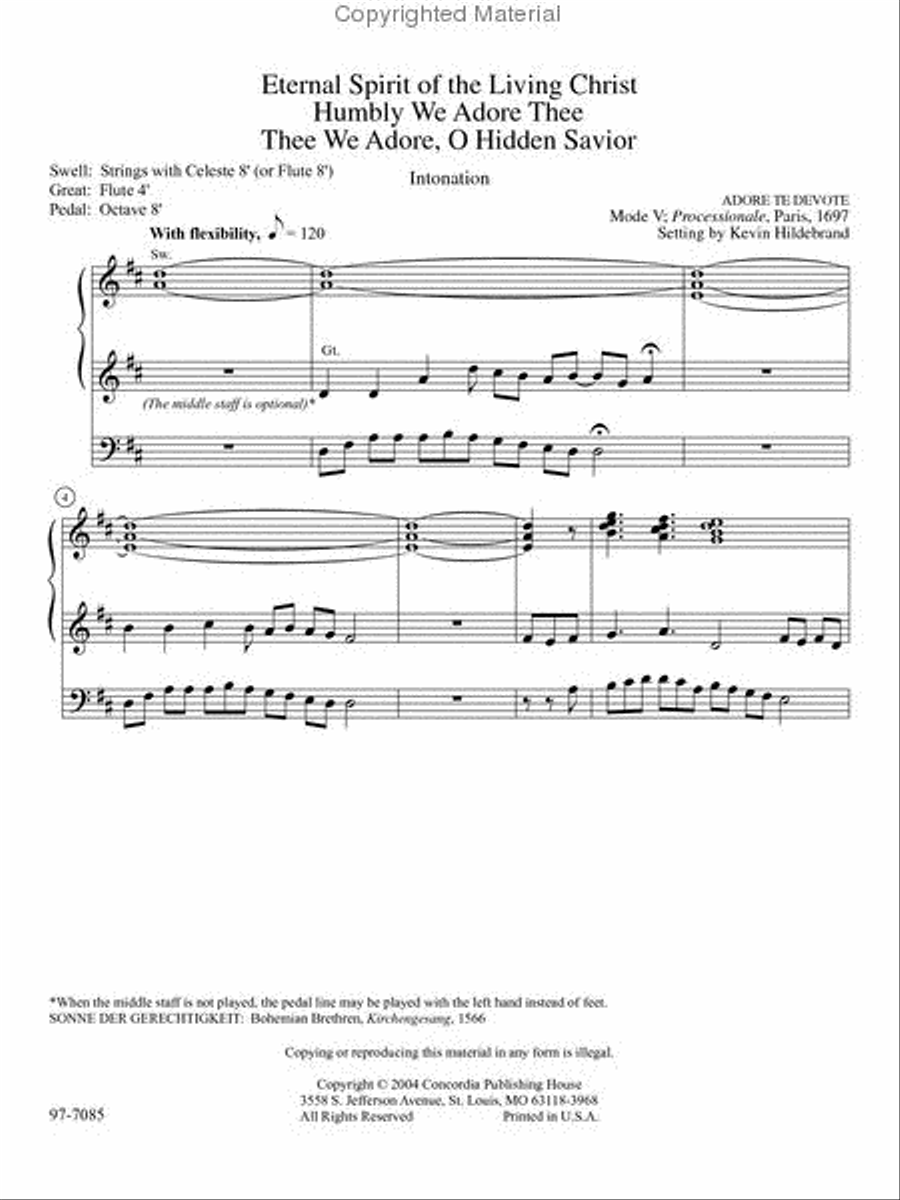 Sonus Novus, Vol. 5 Organ scores gallery preview page 2