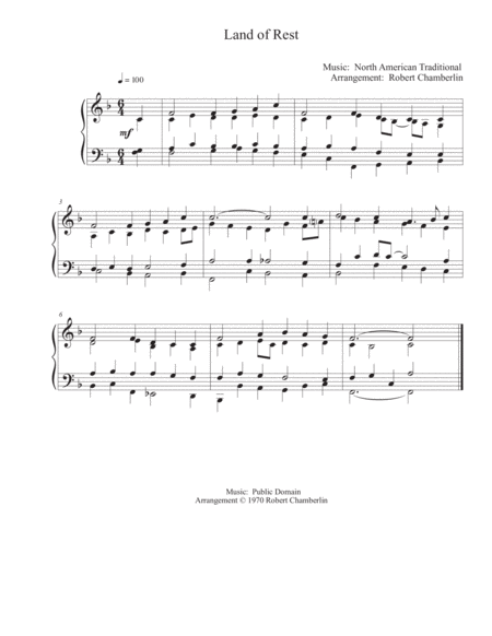 Alternate Harmonizations of 9 Hymn Tunes image number null
