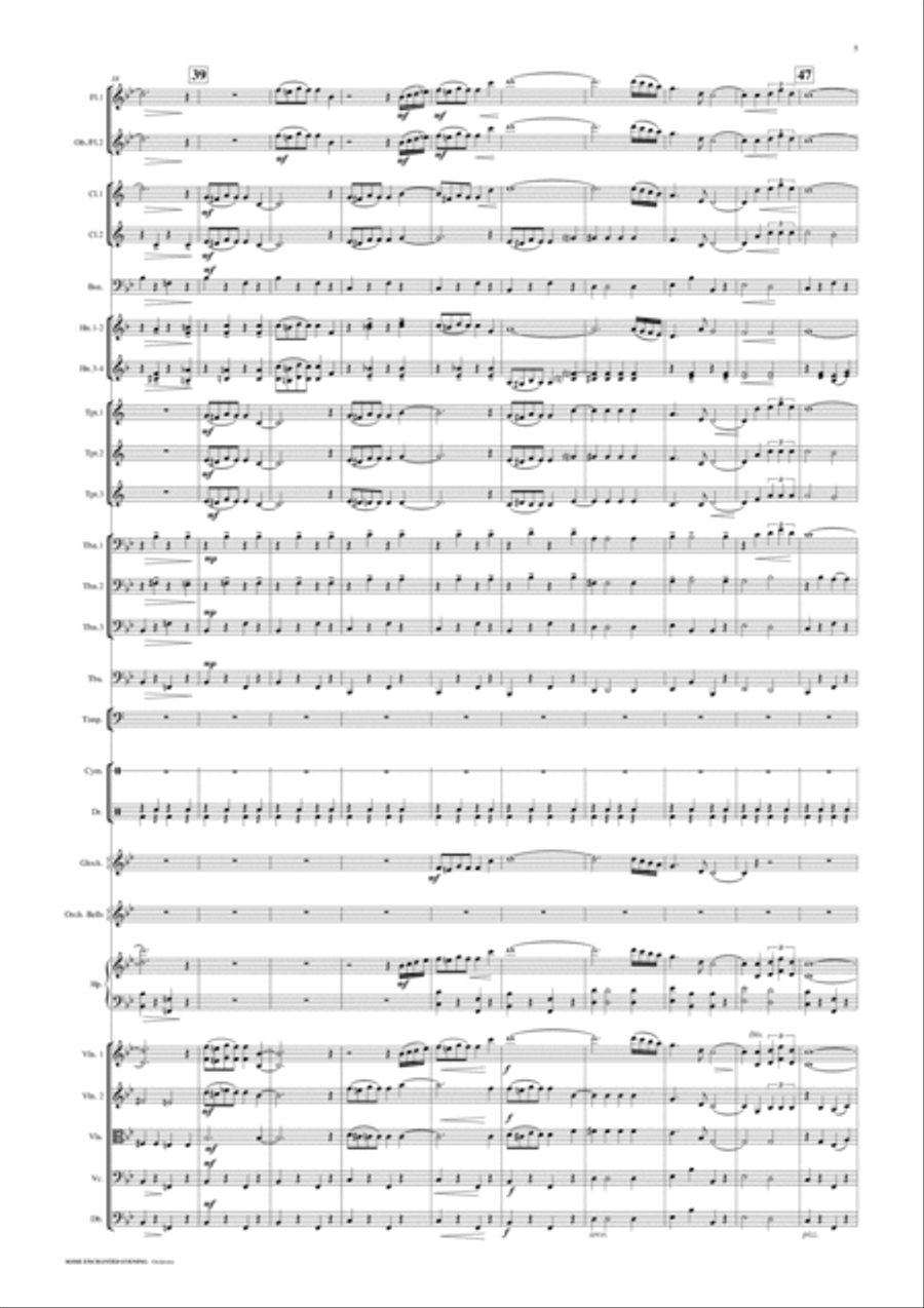 Some Enchanted Evening Full Orchestra scores gallery preview page 6