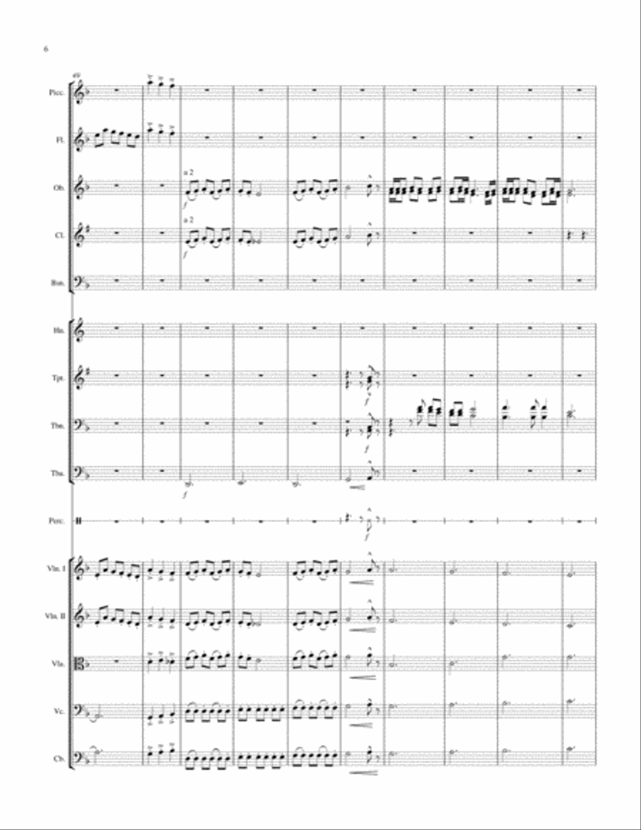 Incompatibility Issues Full Orchestra scores gallery preview page 6