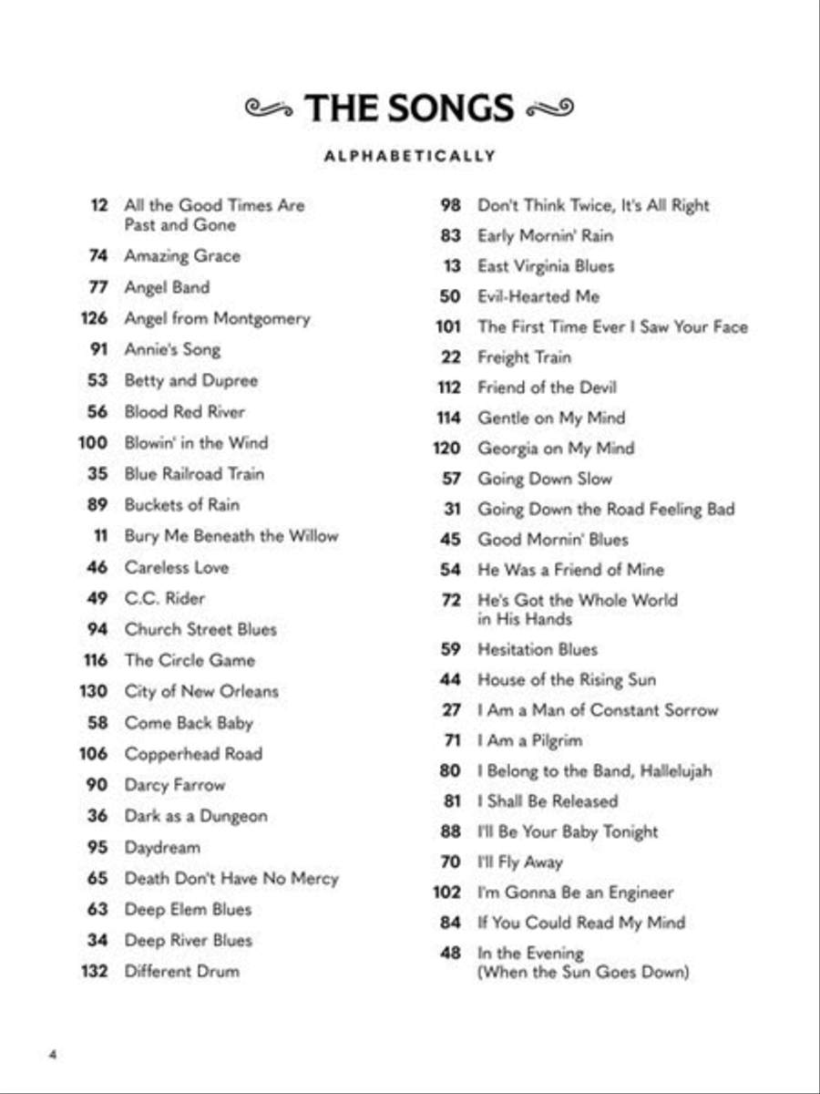 The Homespun Songbook The Homespun Songbook Acoustic Guitar scores gallery preview page 5