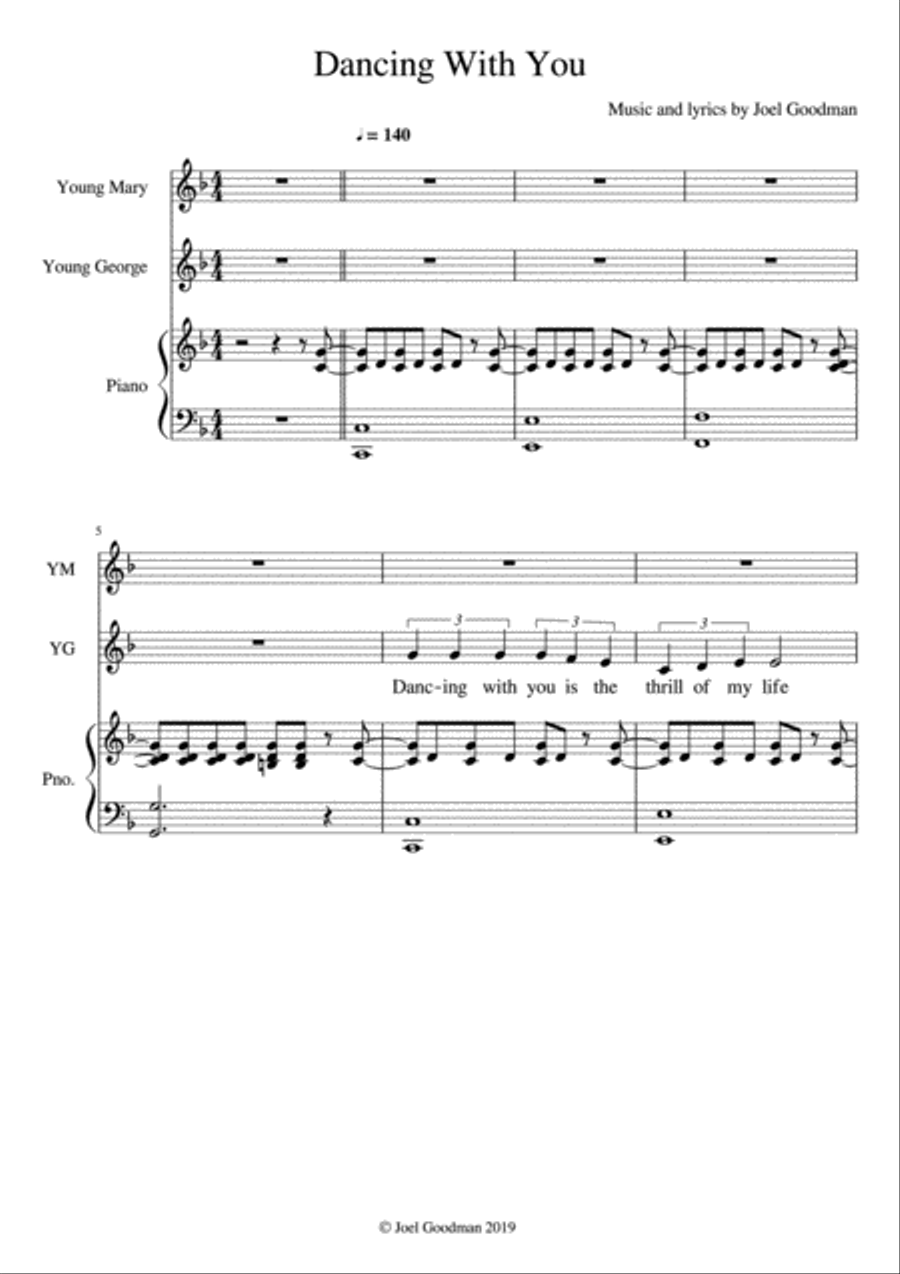 Dancing With You - Vocal Duet