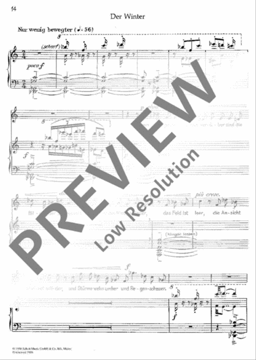 Die Jahreszeiten Medium Voice scores gallery preview page 15
