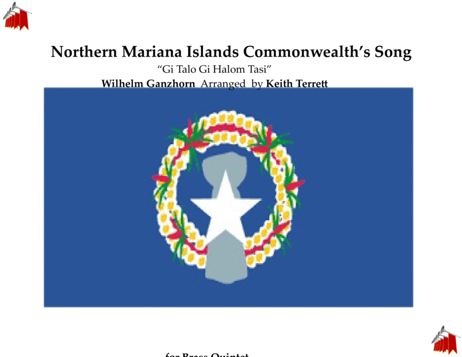 Northern Mariana Islands Commonwealth's Song ''Satil Matawal Pacifico" for Brass Quintet image number null