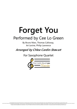 Book cover for Forget You