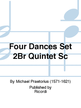 Four Dances Set 2Br Quintet Sc