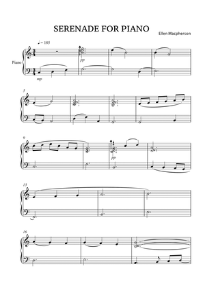Serenade for Piano