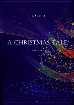 Book cover for A Christmas Tale for Two Pianos