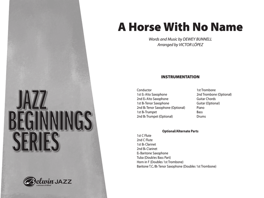 A Horse with No Name: Score