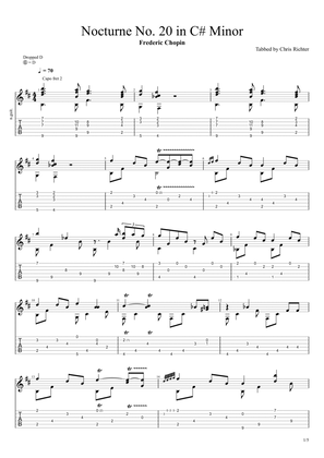 Nocturne in C Sharp Minor (Frédéric Chopin)
