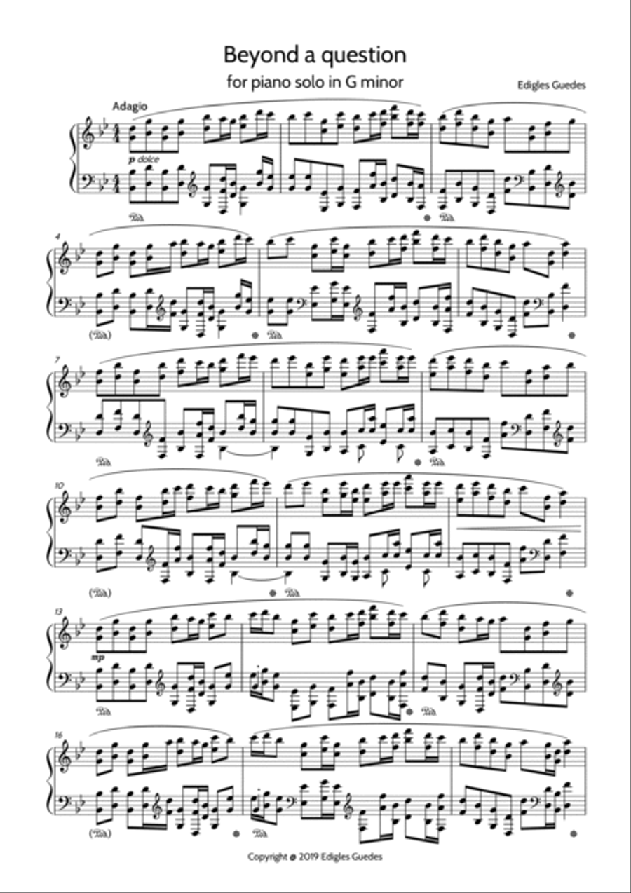 Beyond a question Piano Method scores gallery preview page 2